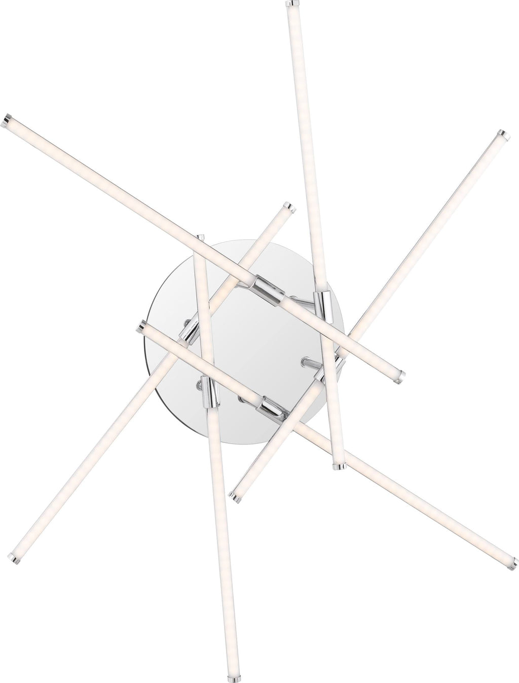 Polished Chrome Semi Flush Mount Light J205