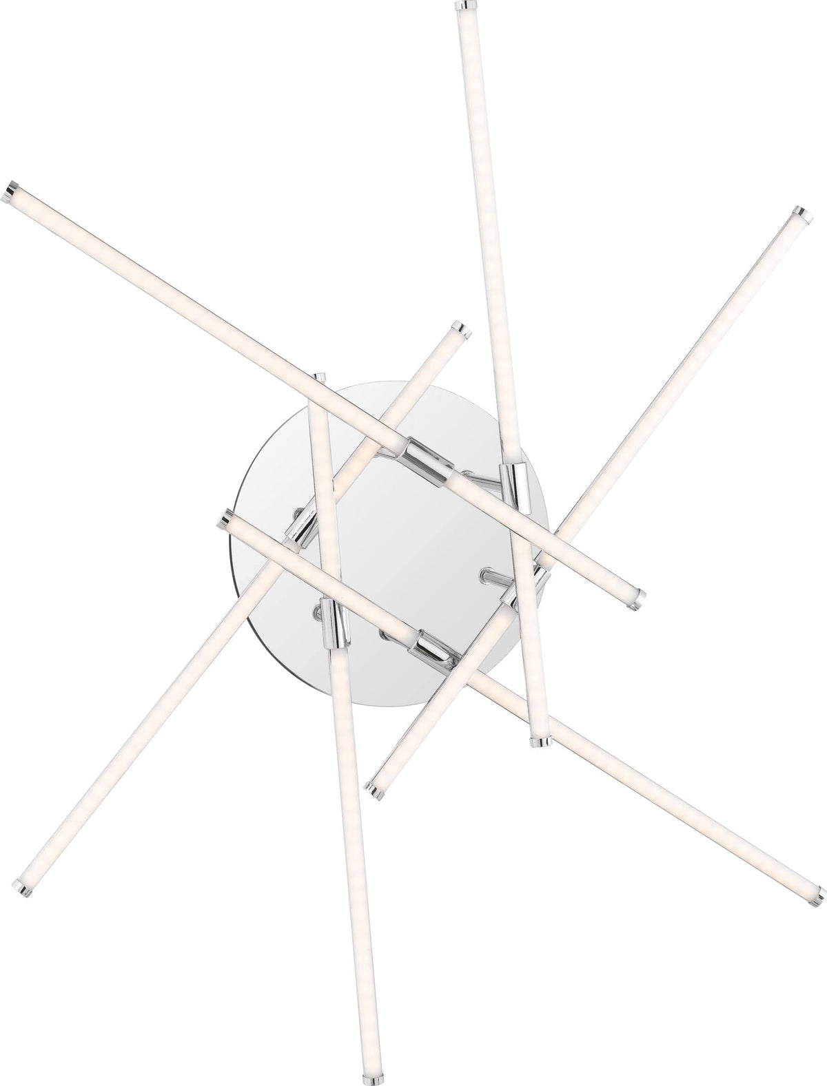 Polished Chrome Semi Flush Mount Light J205