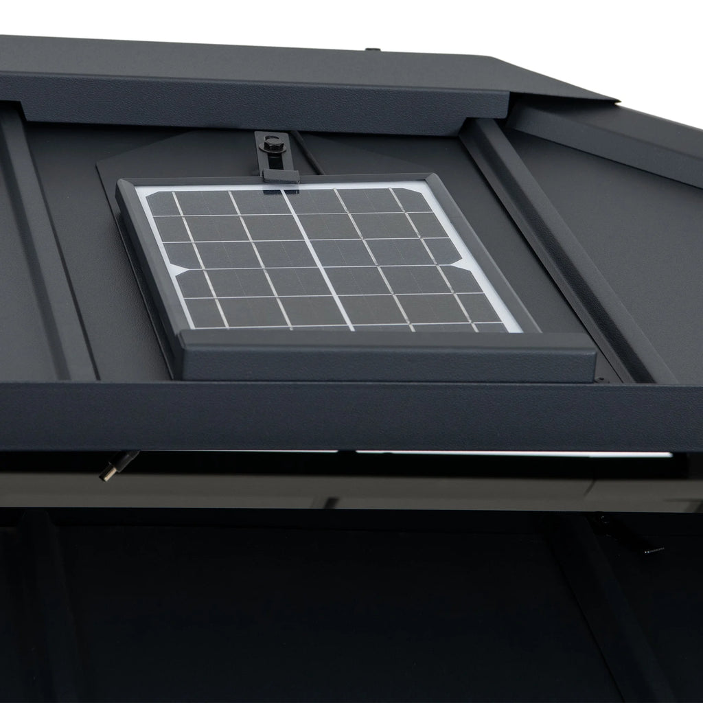 Solar Powered Hardtop Gazebo M6453