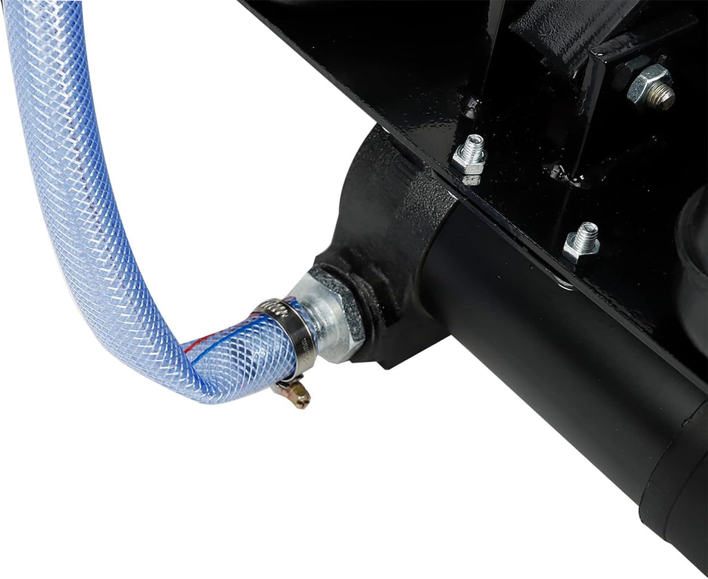 17 Gallon Low Profile Oil Drain Pan with Electric Pump and 8 Hose N1550