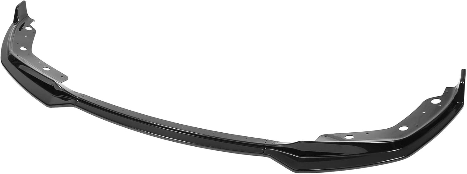 Glossy Black Car Front Bumper Bottom Lip Spoiler Splitter Pack of 2 U6803