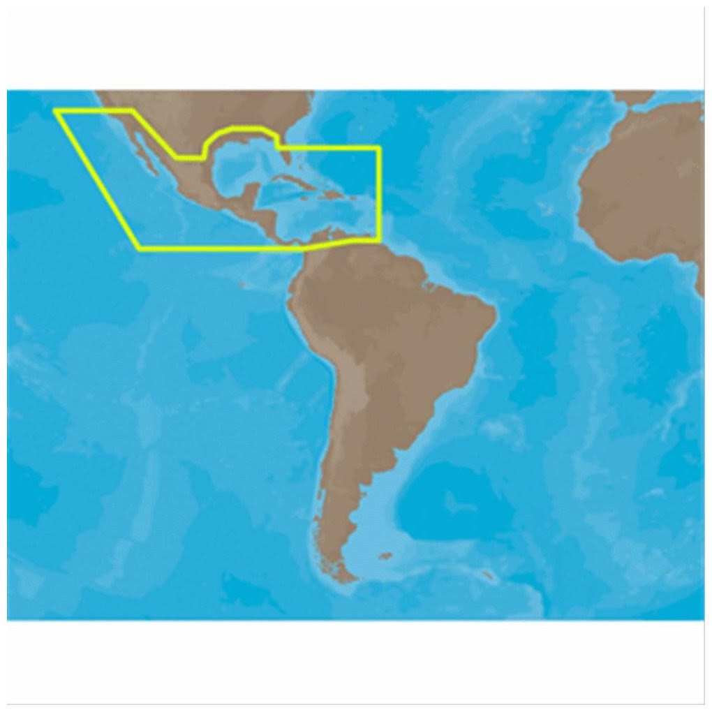 Central America & The Caribbean C-Card H84879