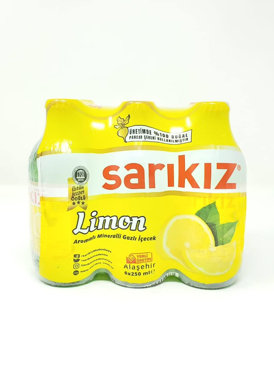 Turkish Mineral Water With Lemon 200Ml X 6 Packs K4905