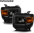 Halogen Headlight Assembly Driver and Passenger Side Y405