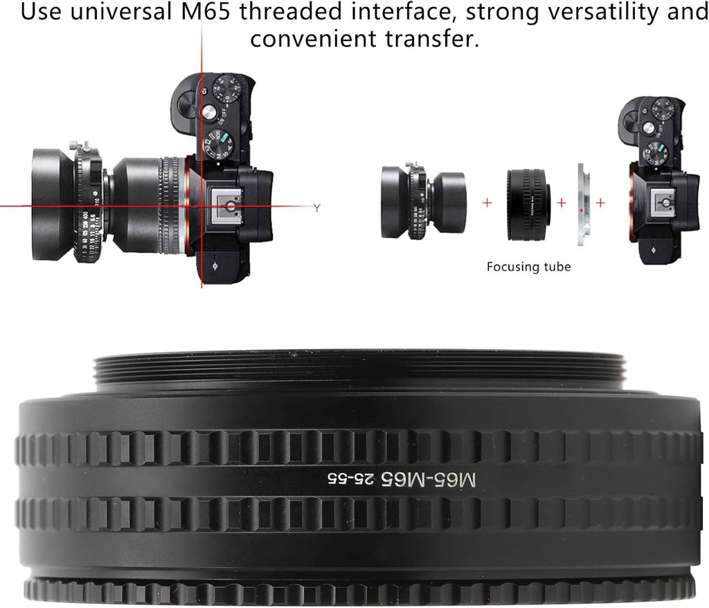 M65M65 2555mm Adjustable Focusing Helicoid Adapter K61210