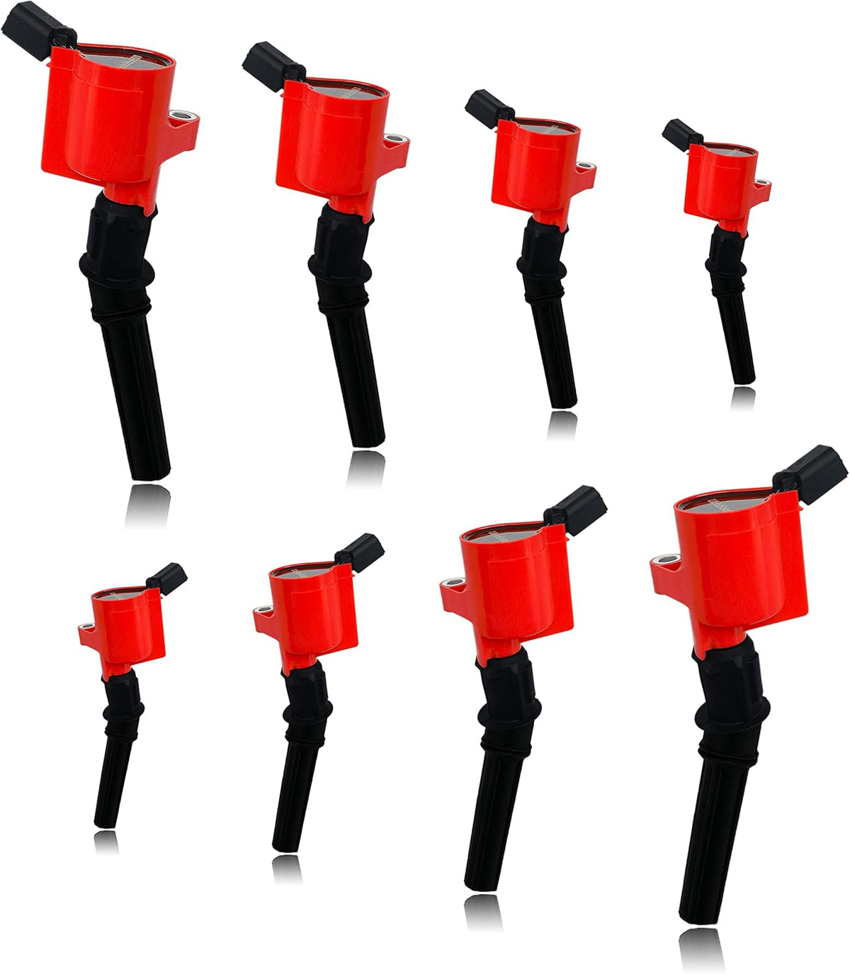 Ignition Coil Pack Set of 8 Replacement for Ford Mercury Lincoln 4.6L 5.4L 6.8L V8 V10 G66593