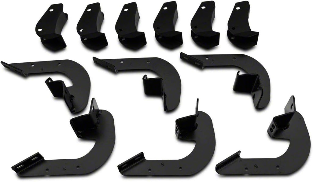 Textured Black Side Step Bars A9322