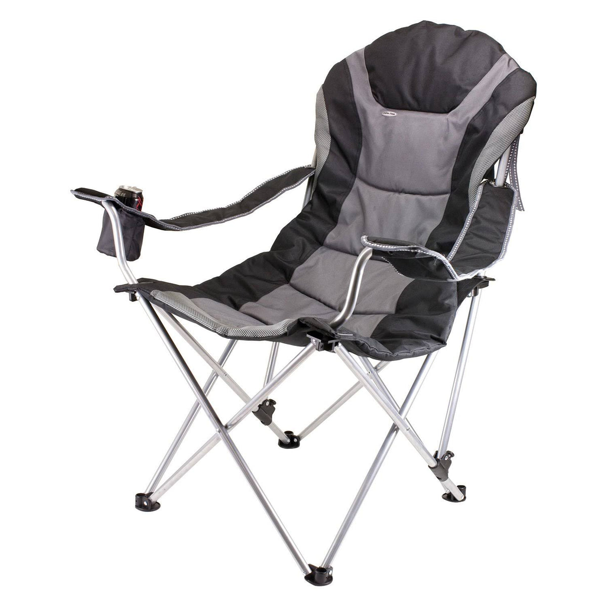 Black Reclining Camp Chair X144503