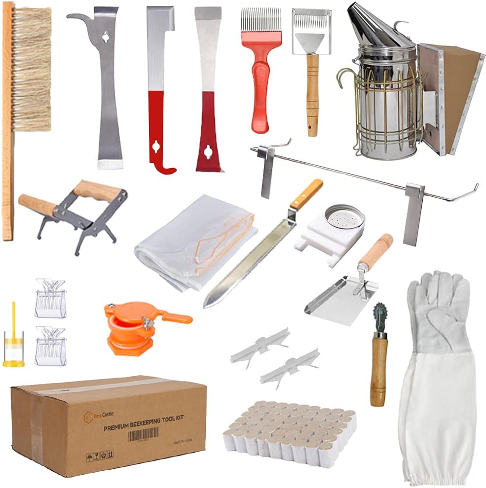 Beekeeping Kit 22 Pieces Frame Holder Pack of 2 M879