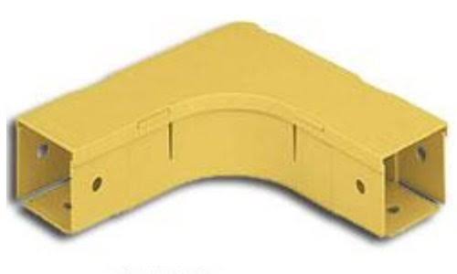 Fiber-Duct Horizontal Right Angle Fitting Cable Raceway G3719