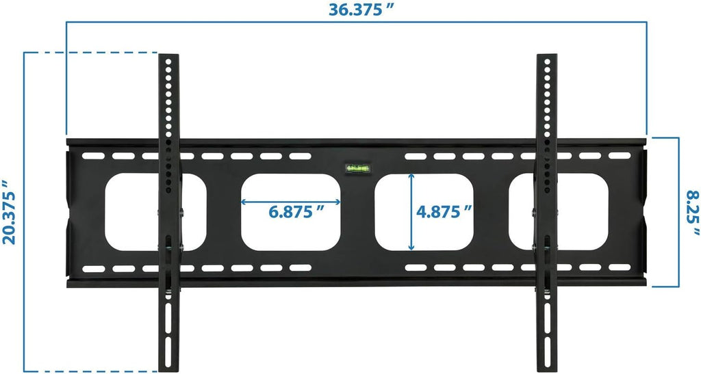 Large Tilting TV Wall Mount Bracket, 220 Pound Capacity, VESA Compatible, Pack of 2 V890