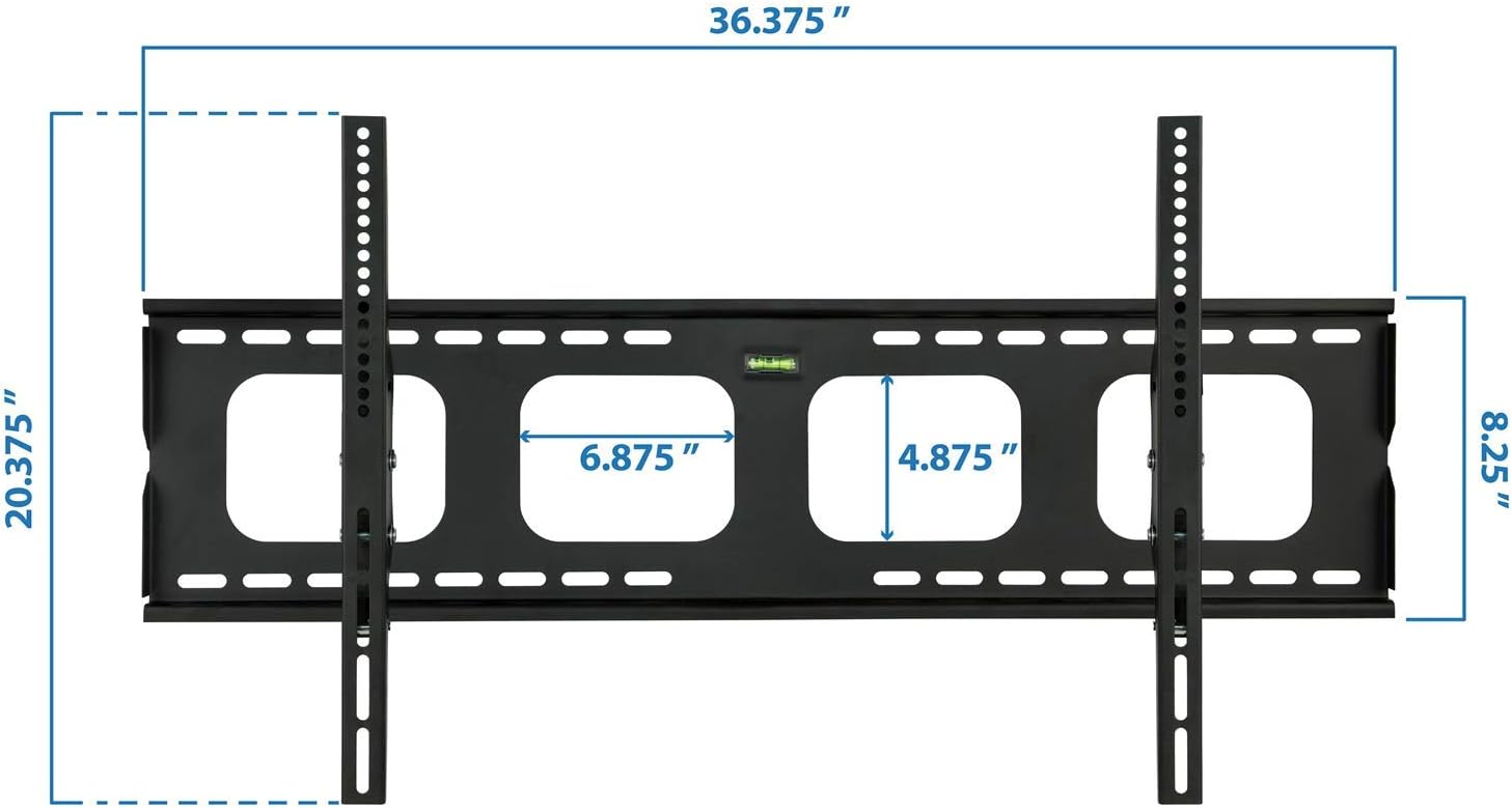Large Tilting TV Wall Mount Bracket, 220 Pound Capacity, VESA Compatible, Pack of 2 V890