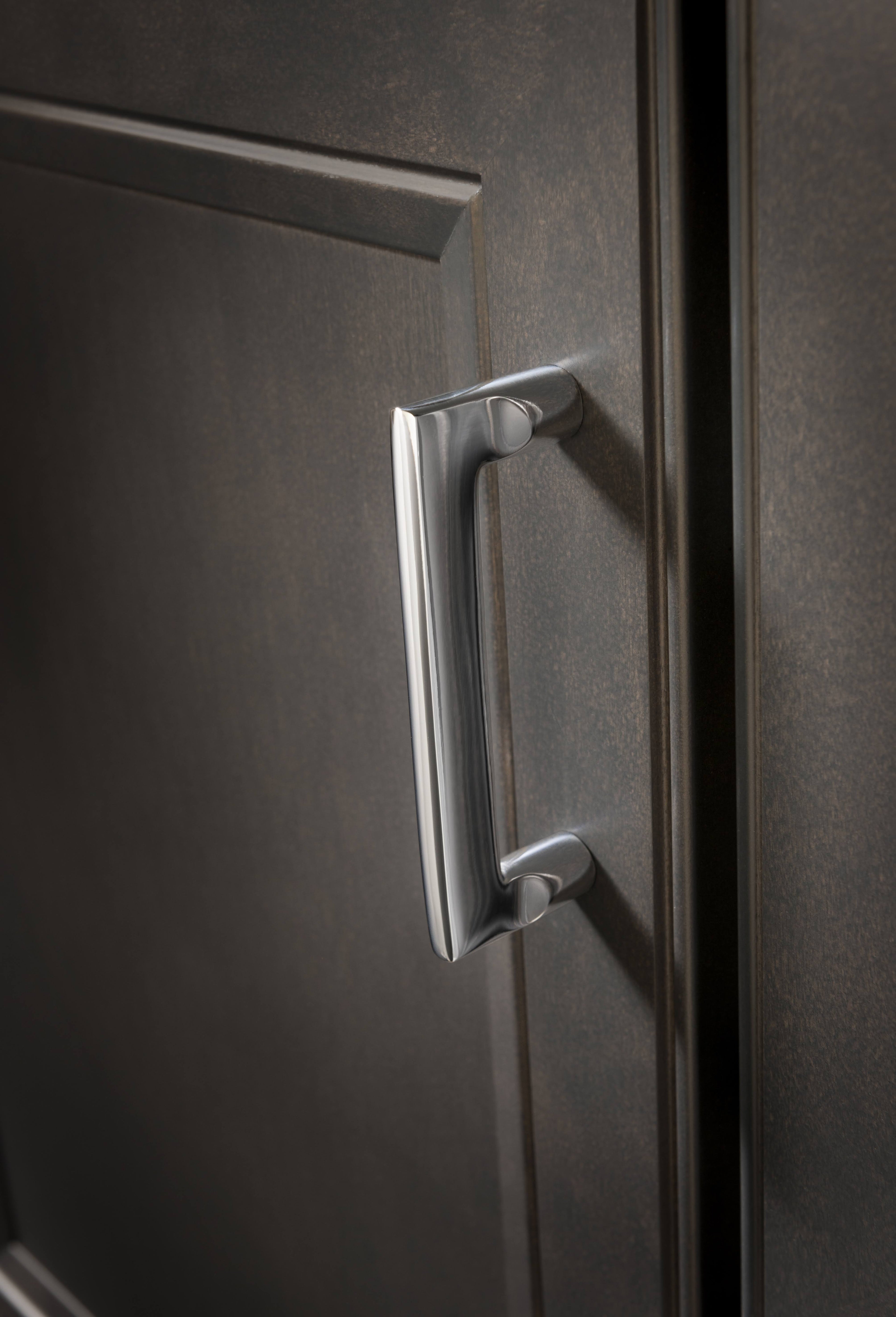 Polished Nickel Flat Sided Pull 12 inch H75121