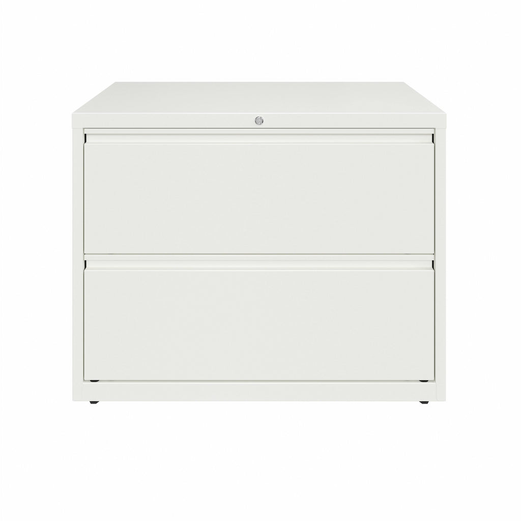 White 2 Drawer Lateral File Cabinet F343130