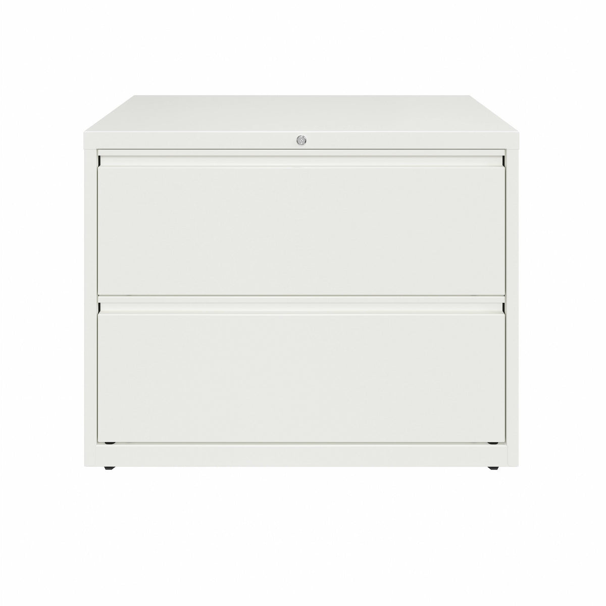 White 2 Drawer Lateral File Cabinet F343130