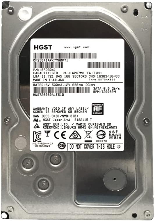 6TB 7200 RPM SATA 6Gb/s 128MB Cache 3.5-Inch Enterprise Hard Drive (Renewed) Pack of 2 I251