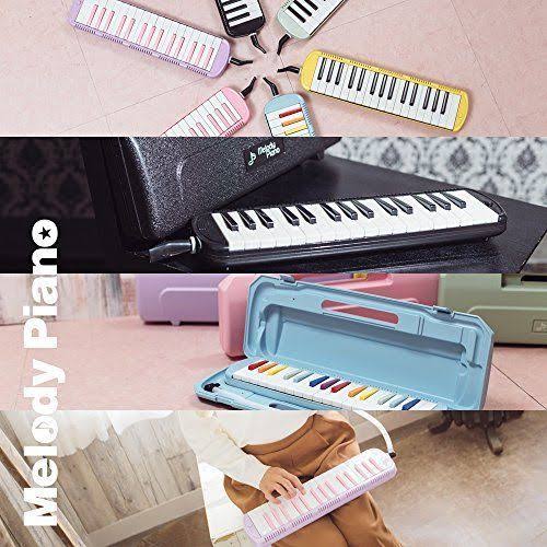 Light Blue Keyboard Harmonica Melody Piano H6113