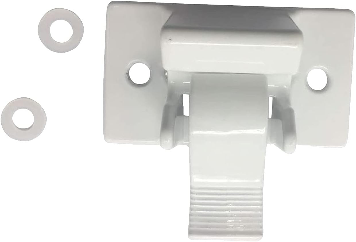 White Wall Mount Bracket for RV Camper Trailer, Pack of 2 K85458