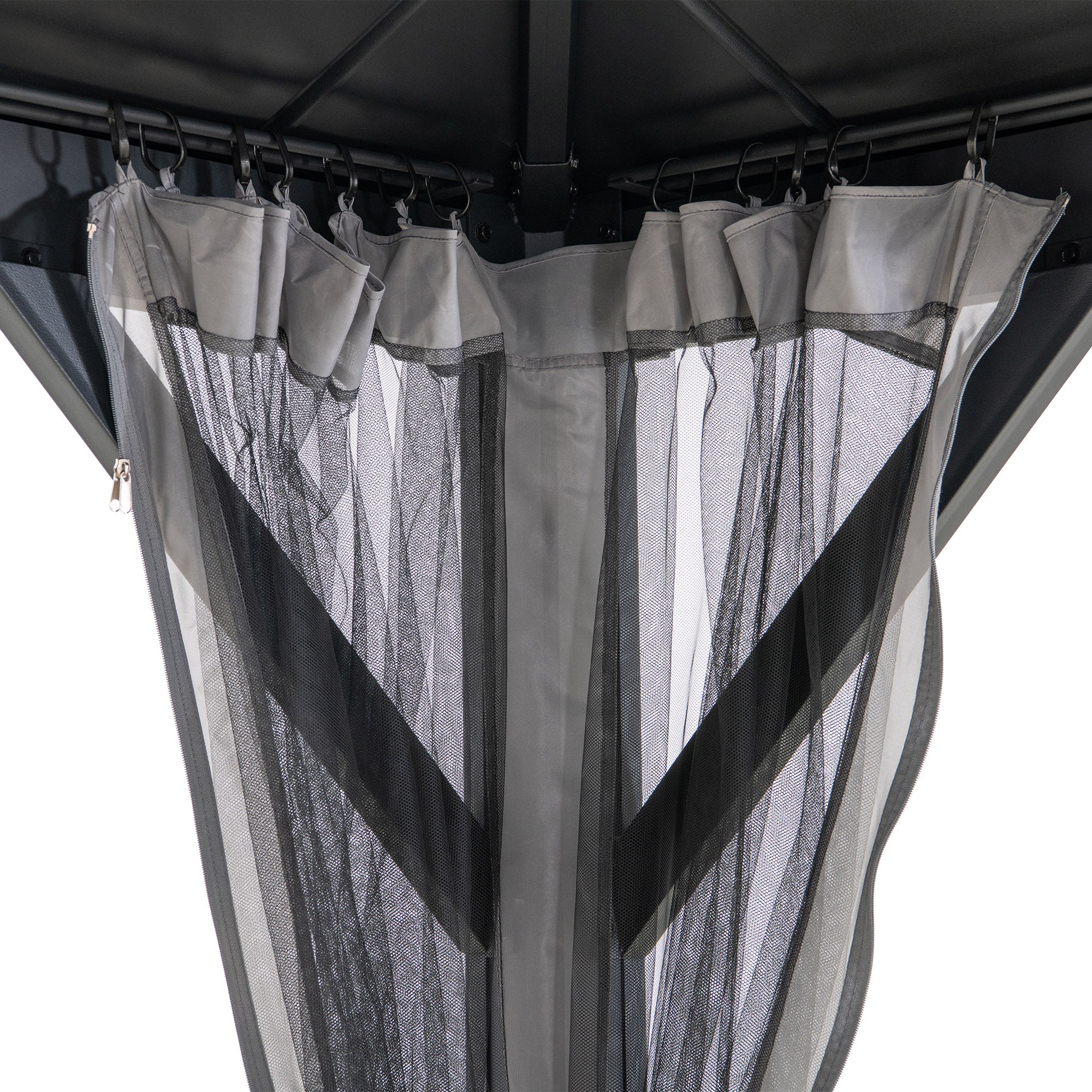 Solar Powered Hardtop Gazebo M6453