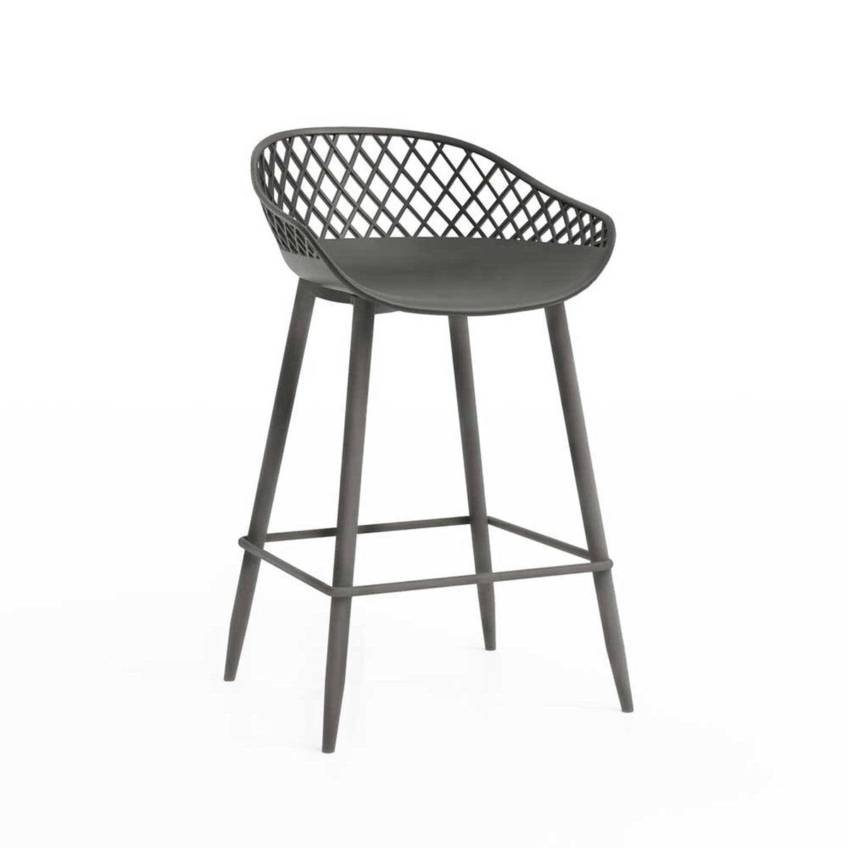 Black Counter Stool Set of 2 U580