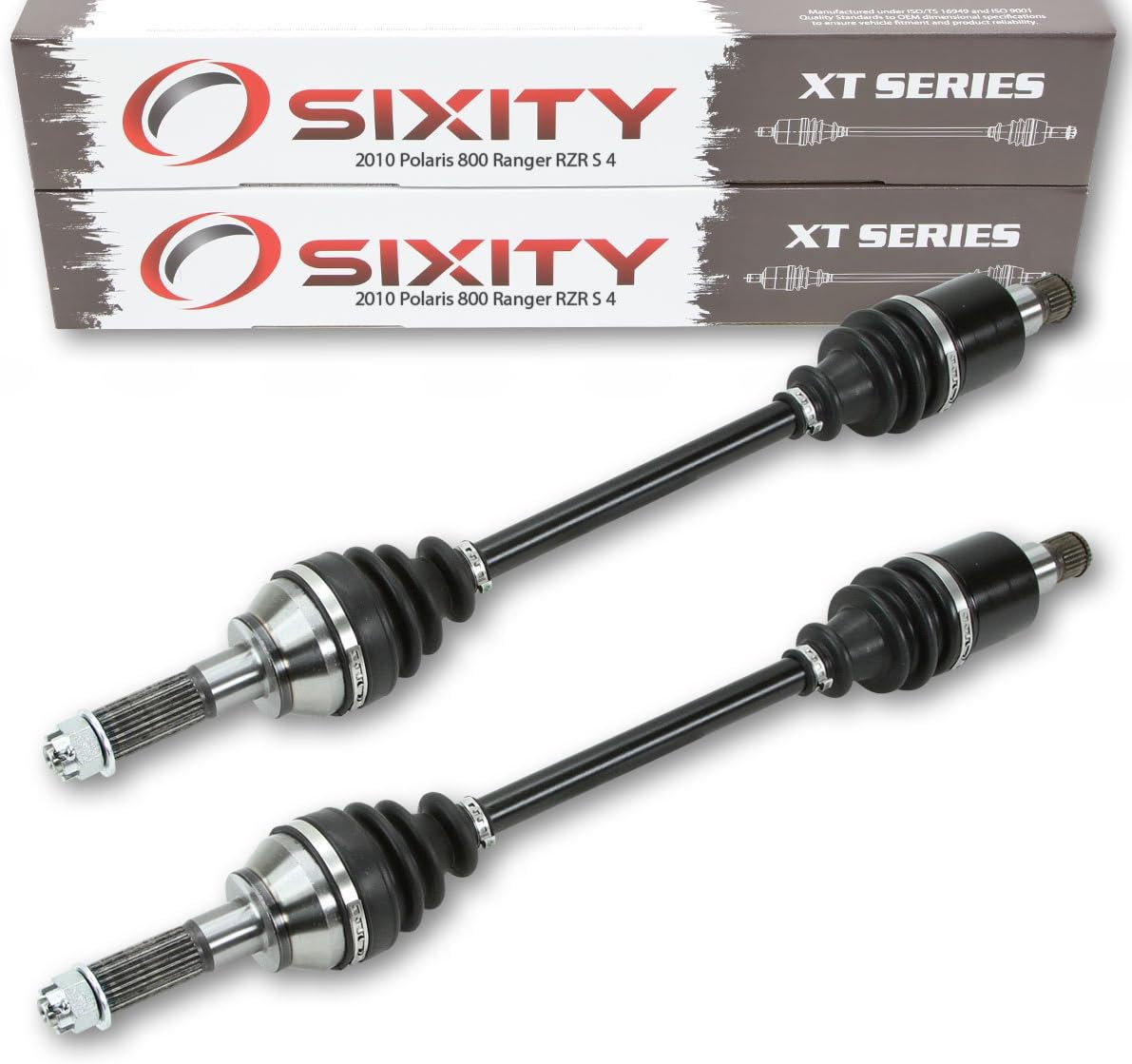 Rear Left Right Axles XT Pair for Polaris 800 Ranger RZR S 4 4X4 X153849