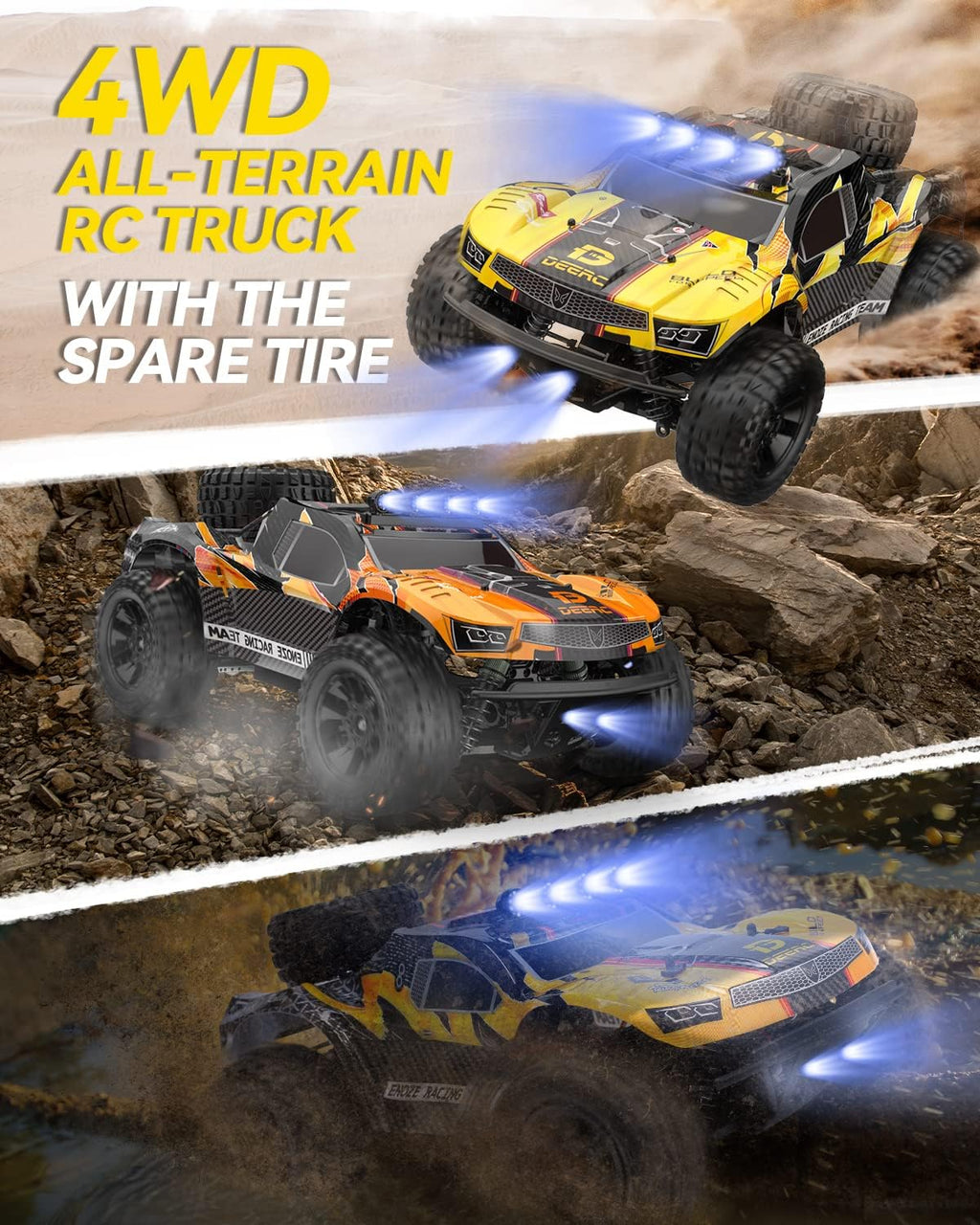 1:12 4x4 Remote Control Truck with Lights K139