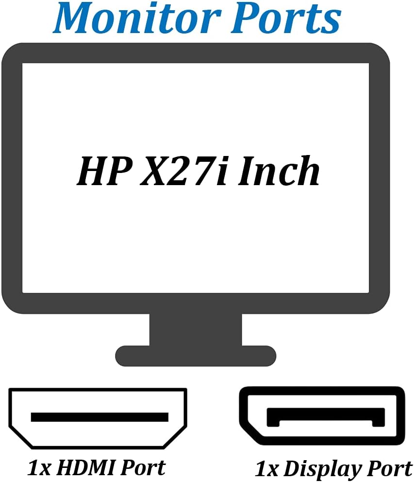 Black 27 Inch 2K QHD Gaming Monitor J955365