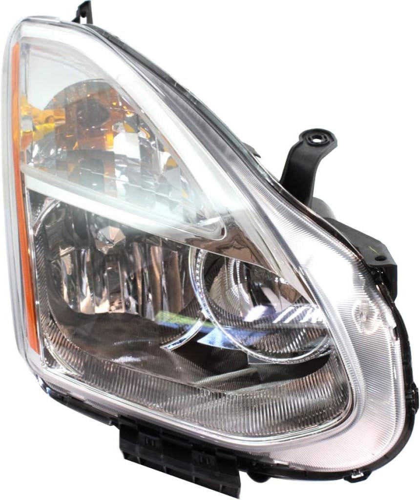 Passenger Side Halogen Headlight for Nissan Rogue 2009 2010 U27918