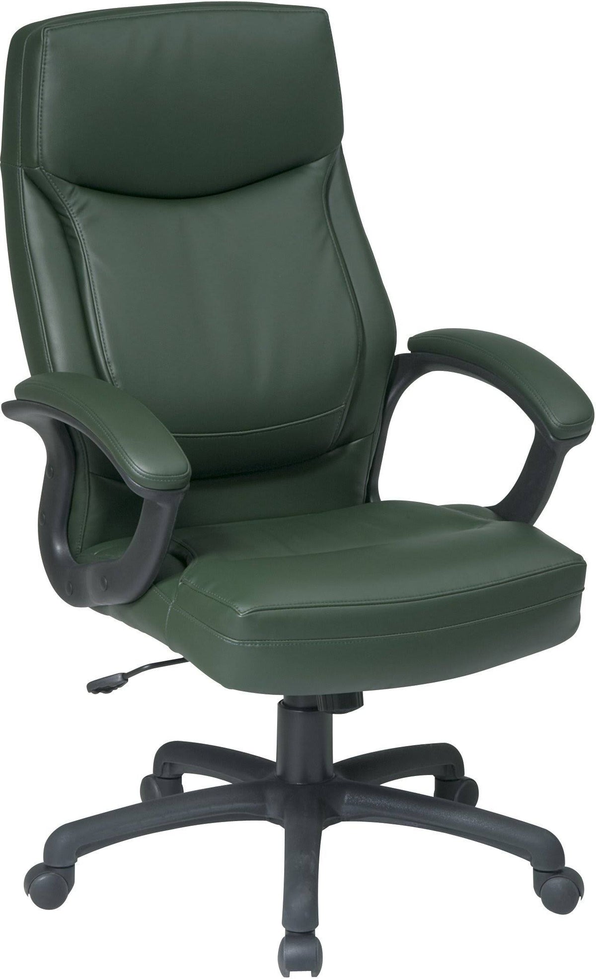 Green Executive High Back Bonded Leather Chair J79467