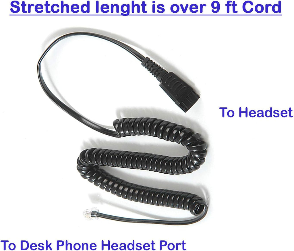 Noise Cancelling Binaural Headset with Quick Disconnect Cord Q16038