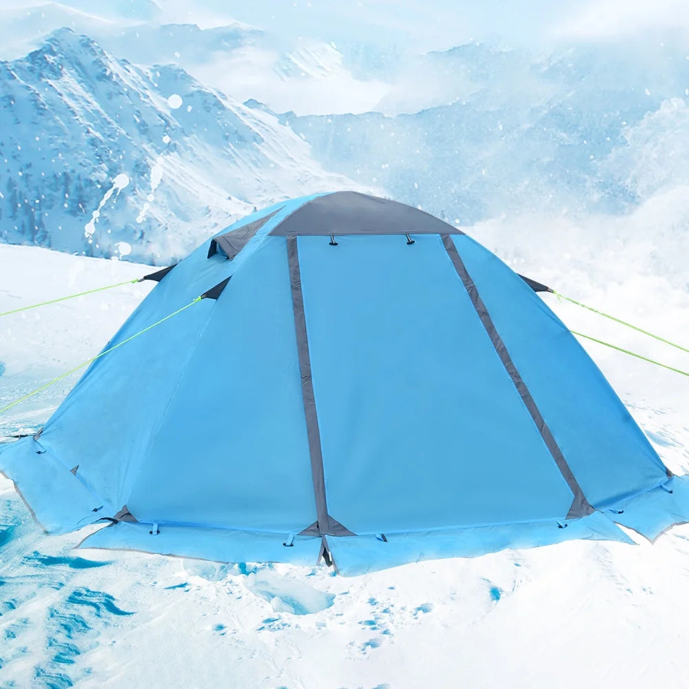 2 Person Aluminum Pole Snow Skirt Tent F813