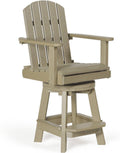 Lime Green Poly Swivel Pub Chair H30783