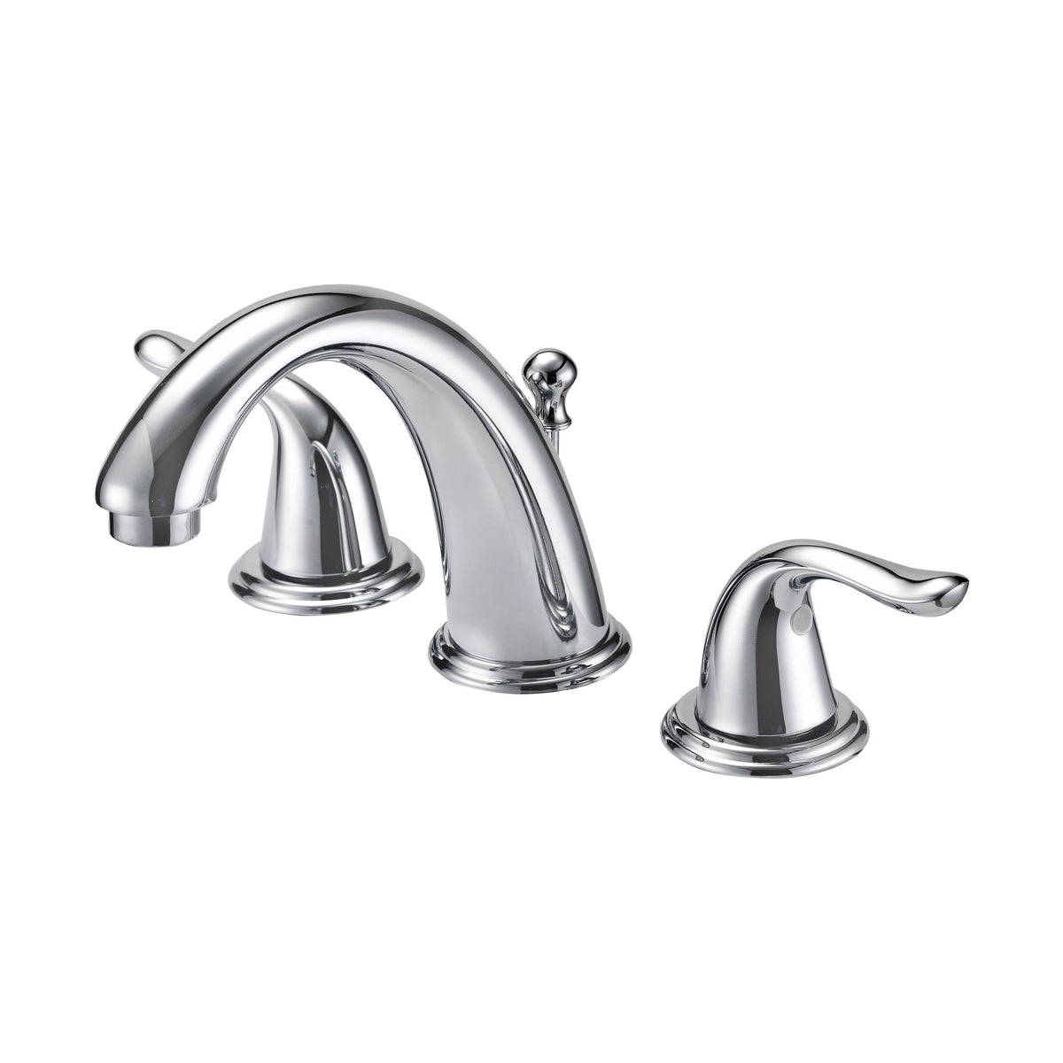 4in Wide 2 Handle Chrome Faucet B3319