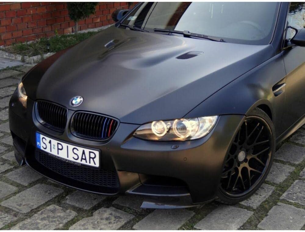Satin Black 5ft x 6ft Car Wrap Vinyl Film Pack of 2 T736199