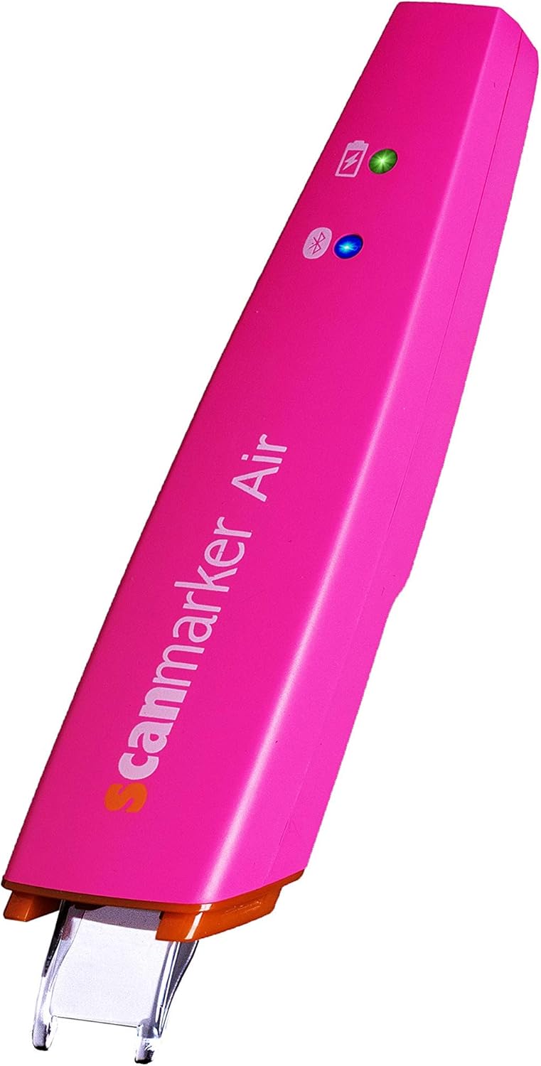 White Wireless Pen Scanner A69820