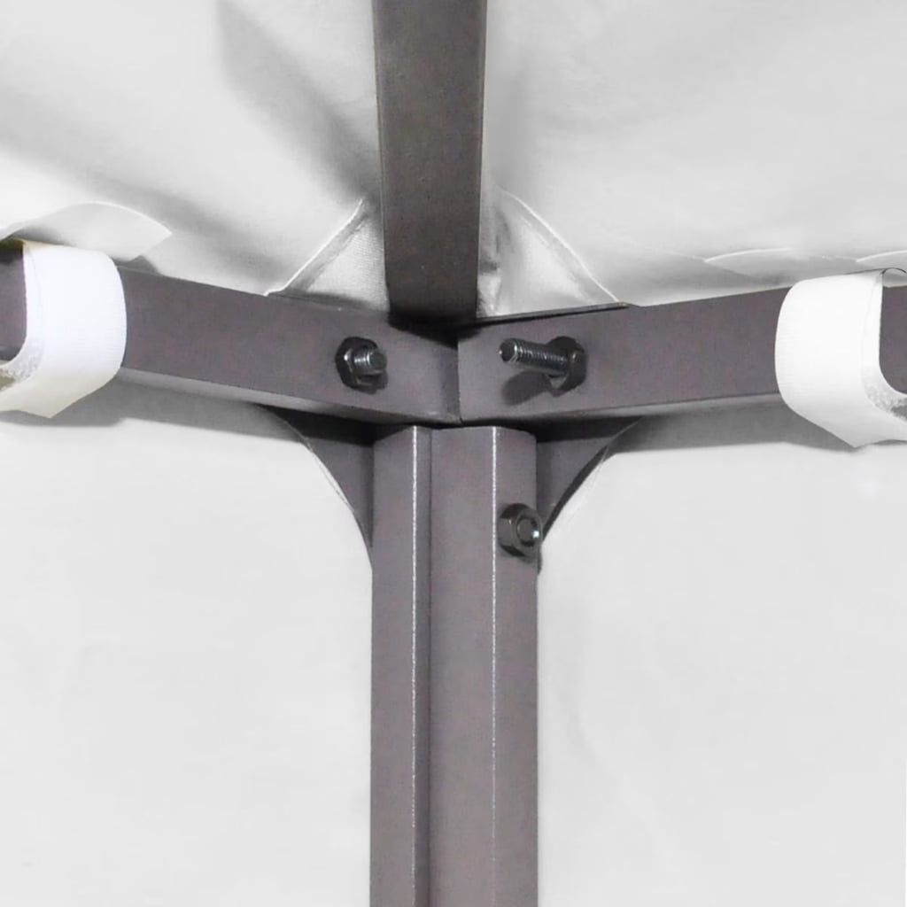 White 9.8'x9.8' 2-tier Canopy Patio Shelter M438988