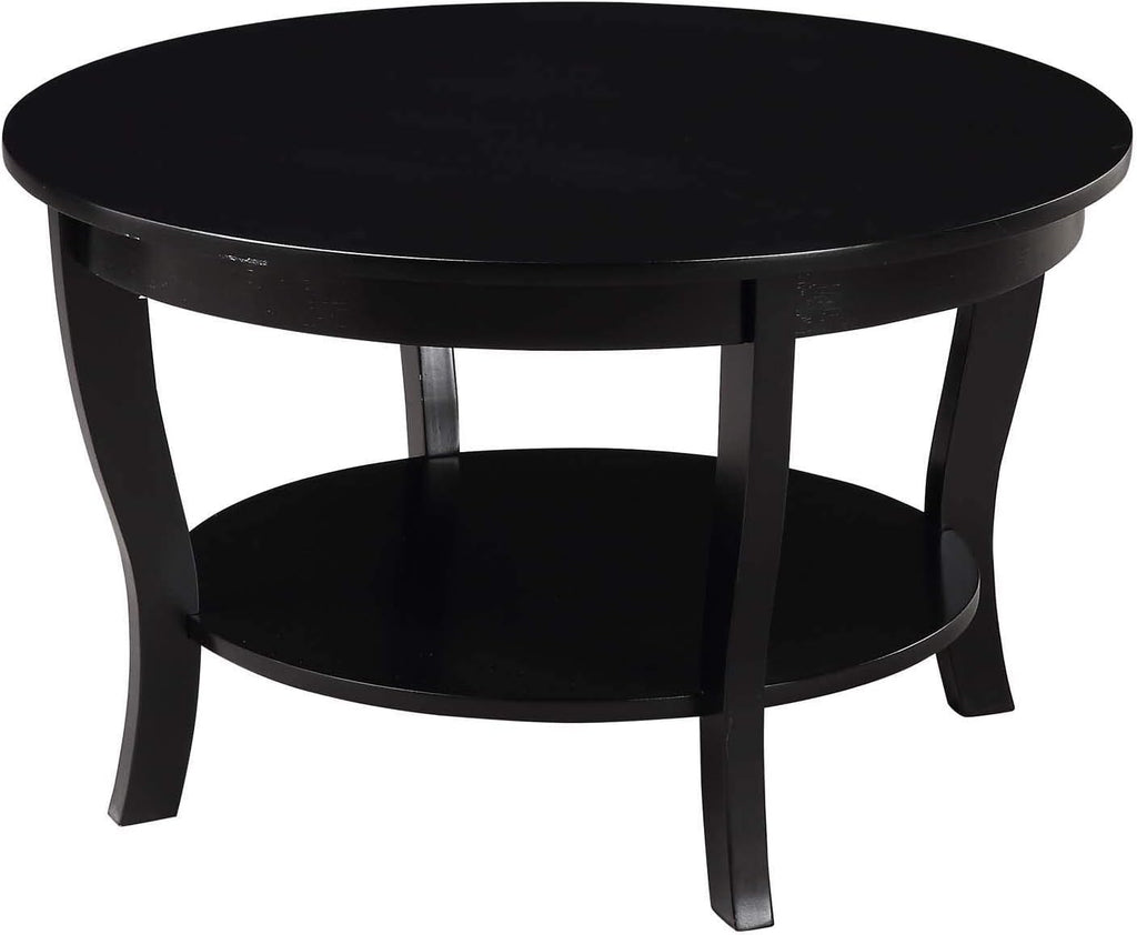 Black Round Coffee Table T67792