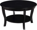 Black Round Coffee Table T67792