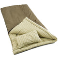 0-Degree Rectangular Sleeping Bag, Brown, 40"x84" N120505
