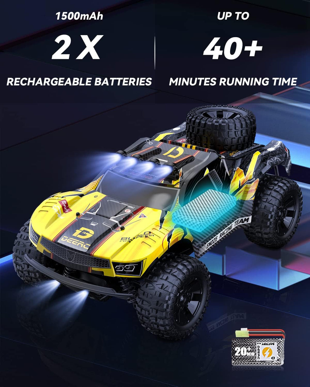 1:12 4x4 Remote Control Truck with Lights K139