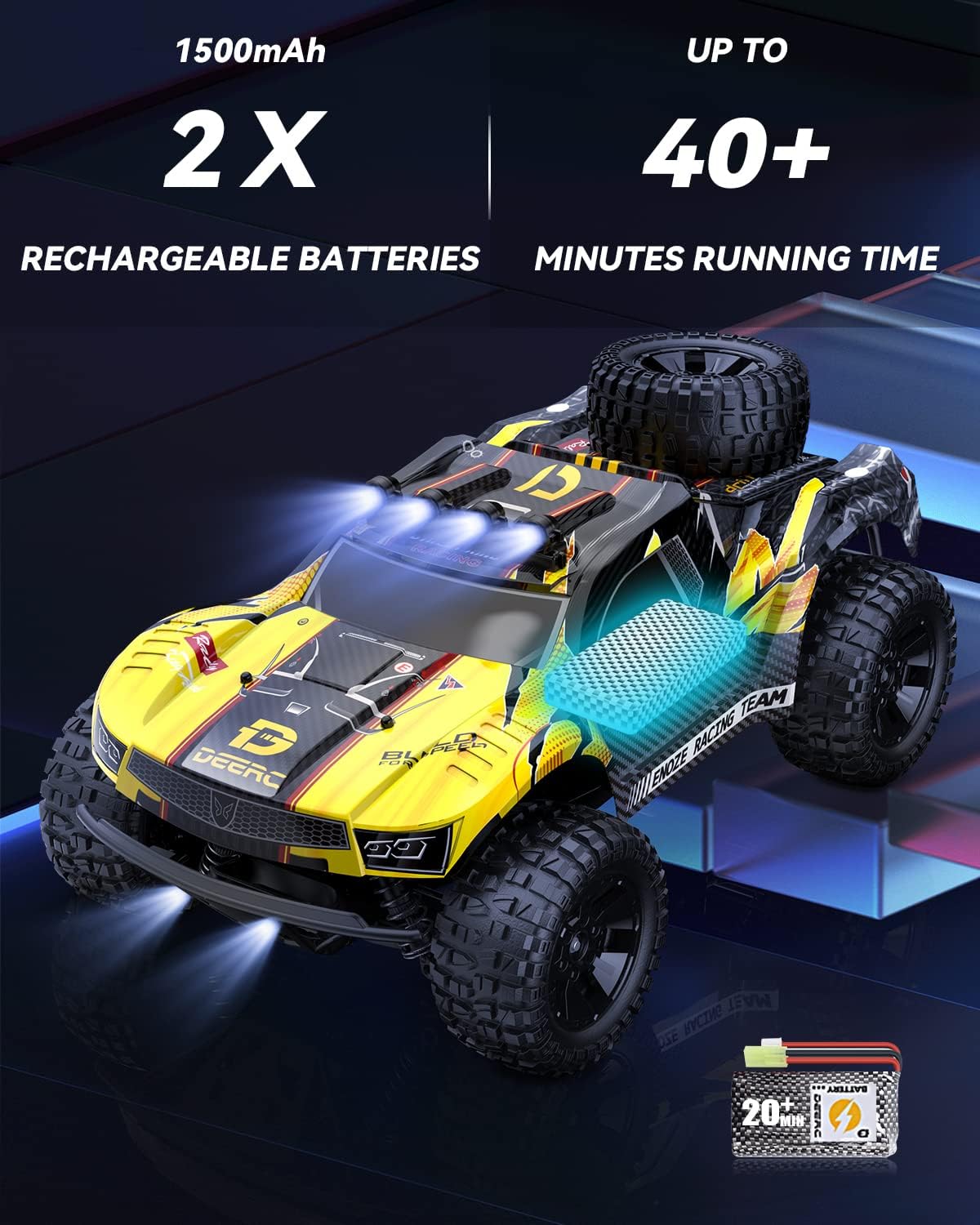1:12 4x4 Remote Control Truck with Lights K139