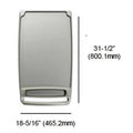 Gray Utility Cart 3-Shelf F481002