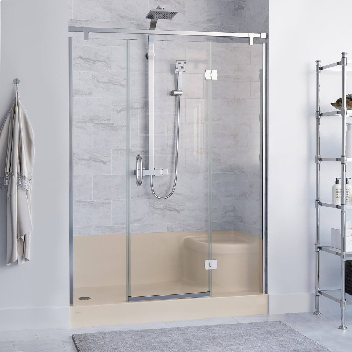 Single Threshold Shower Base E63161