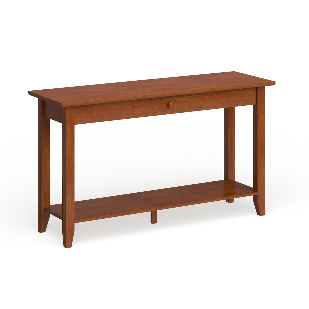 Cherry Single-Drawer Console Table M77211