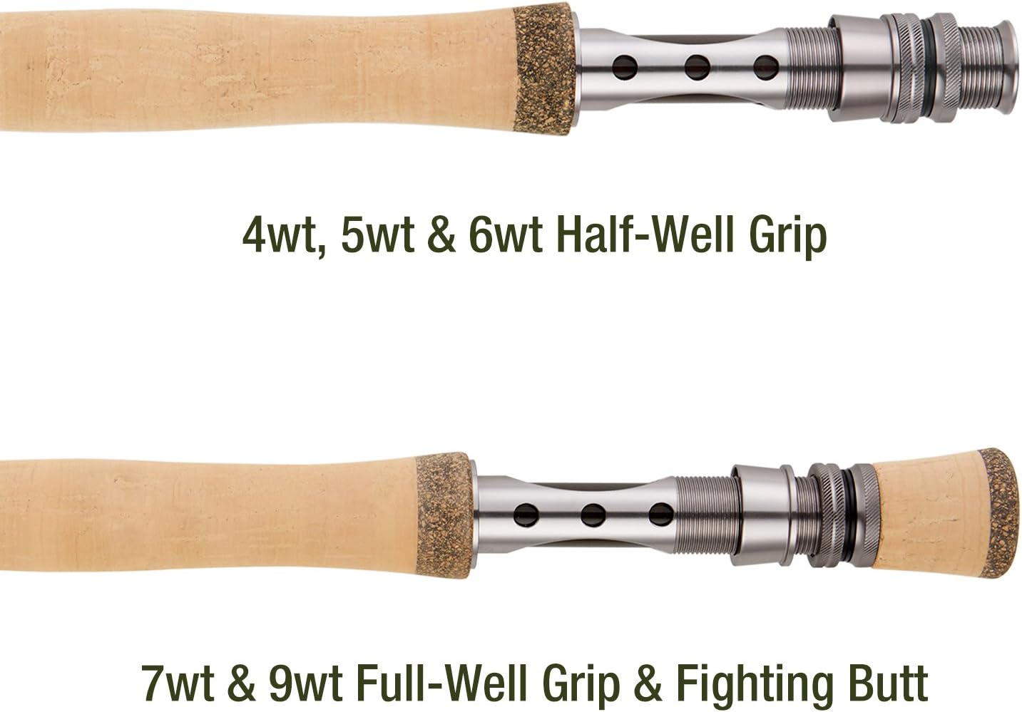 Fly Fishing Rod 4 Piece 9ft Graphite Carbon Fiber Rod Tube Y3174
