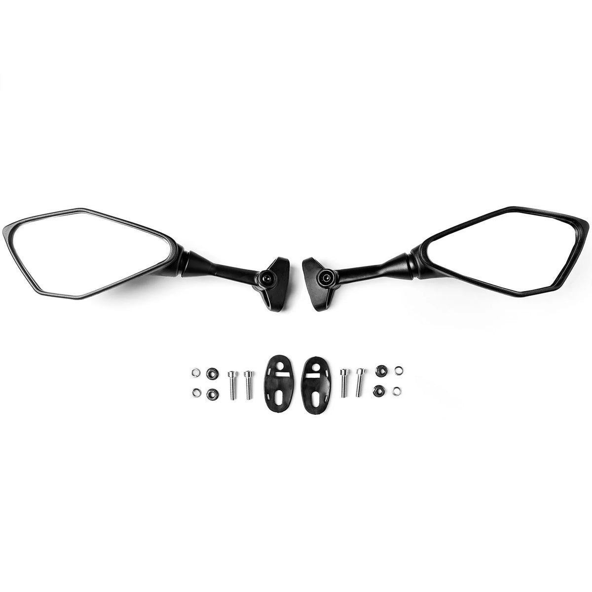 Black Motorcycle Mirrors Z89095