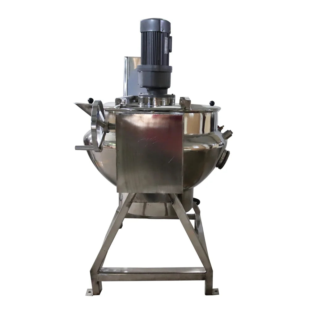 Electric Jacketed Kettle 50L Stainless Steel Silver X434395