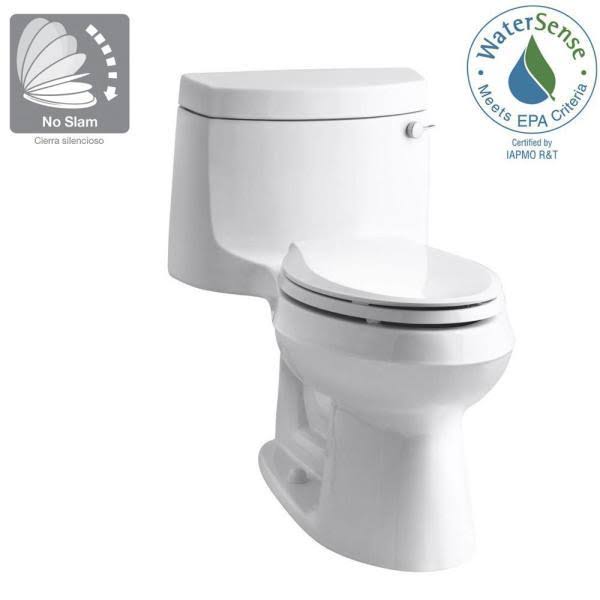 White One-Piece Elongated Comfort Height Toilet R712265