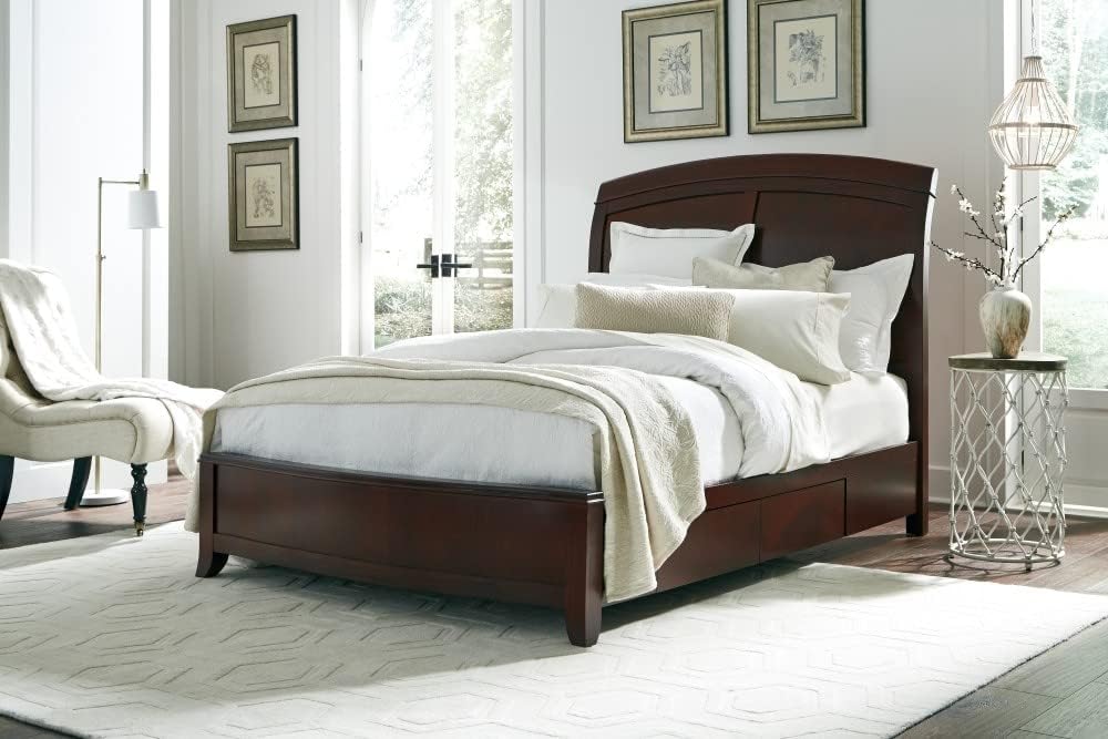 Solid Wood Bed California King B7923