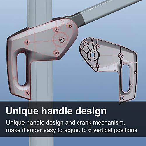 10ft Square Cantilever Patio Umbrella O350618